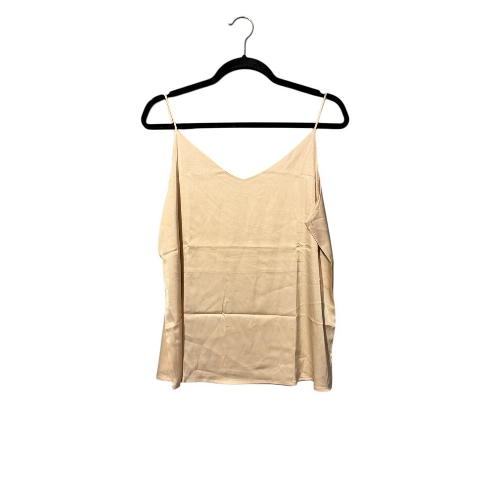 Wantschun Camisole Size XL Champagne Beige Reversible